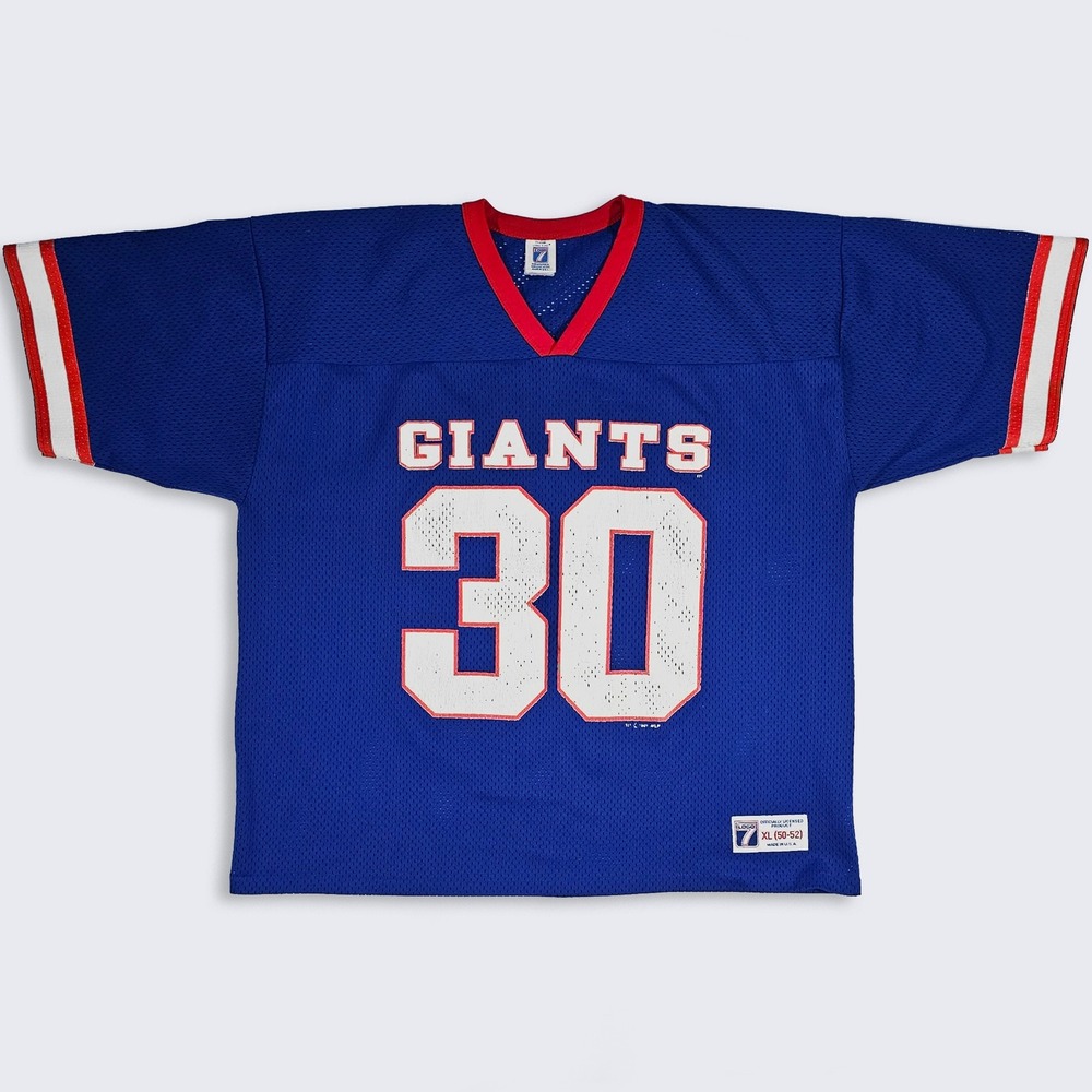 New York Giants Vintage 90s Logo 7 Football Jersey